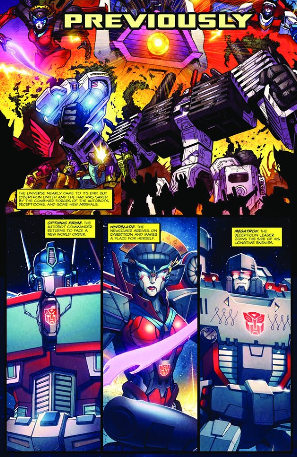 Transformers More Than Meets The Eye 28 Dawn Of The Autobots SPOTLIGHT Comic Book Preview  (3 of 9)